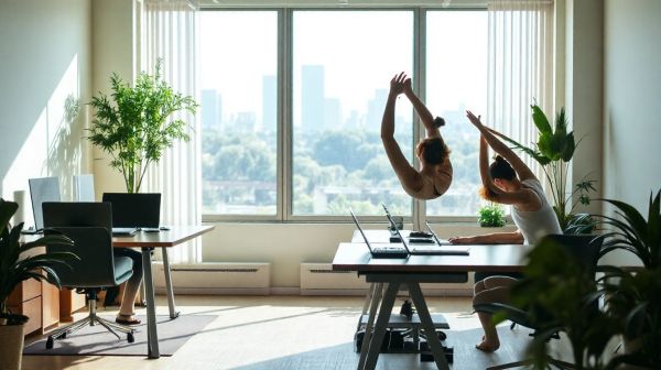 10 stratégies pour boostez le bien-être grâce à l'activité physique au travail